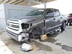 Toyota Tundra salvage cars for sale: 2017 Toyota Tundra Crewmax SR5