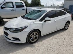 Salvage cars for sale at Apopka, FL auction: 2018 Chevrolet Cruze LT