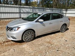Salvage cars for sale from Copart Austell, GA: 2016 Nissan Sentra S