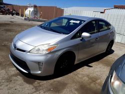 Salvage cars for sale from Copart North Las Vegas, NV: 2012 Toyota Prius