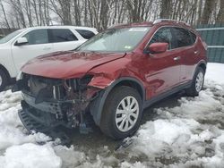 Salvage cars for sale at Candia, NH auction: 2016 Nissan Rogue S