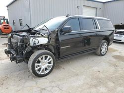 Salvage cars for sale at New Braunfels, TX auction: 2022 Chevrolet Suburban K1500 High Country