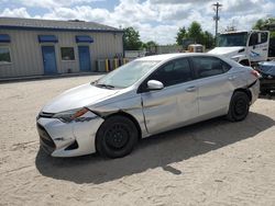 Toyota Corolla L salvage cars for sale: 2017 Toyota Corolla L