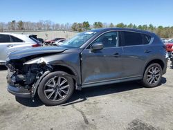 Salvage cars for sale at Exeter, RI auction: 2018 Mazda CX-5 Grand Touring