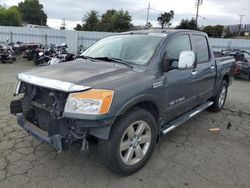 Salvage cars for sale from Copart Vallejo, CA: 2010 Nissan Titan XE