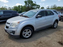 Salvage cars for sale from Copart Baltimore, MD: 2013 Chevrolet Equinox LS