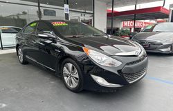 Hyundai salvage cars for sale: 2015 Hyundai Sonata Hybrid