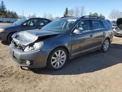 Salvage cars for sale at Bowmanville, ON auction: 2013 Volkswagen Jetta TDI