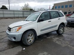 Salvage cars for sale from Copart Littleton, CO: 2004 Toyota Rav4