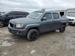 Salvage cars for sale from Copart Kansas City, KS: 2010 Honda Ridgeline RTL