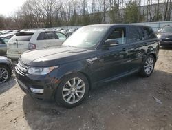 Salvage cars for sale from Copart North Billerica, MA: 2016 Land Rover Range Rover Sport HSE