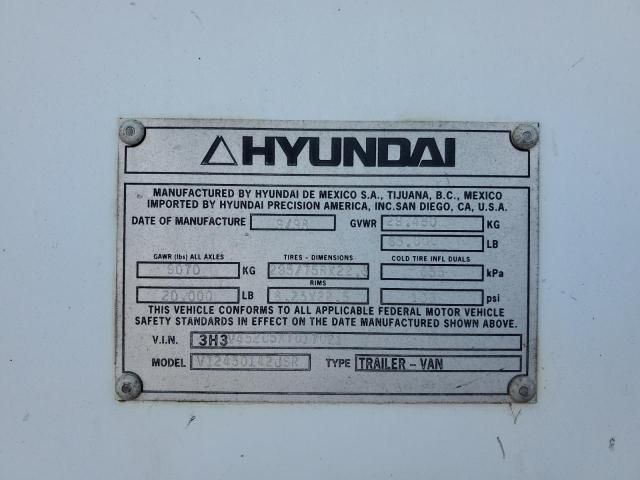 1999 Hyundai DRY Van