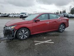 Nissan Altima sv salvage cars for sale: 2020 Nissan Altima SV