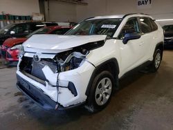 Salvage cars for sale from Copart Elgin, IL: 2020 Toyota Rav4 LE