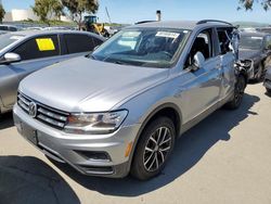 Volkswagen salvage cars for sale: 2021 Volkswagen Tiguan SE