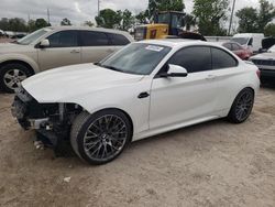 Salvage cars for sale from Copart Riverview, FL: 2020 BMW M2 Competition