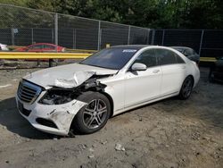 Mercedes-Benz s-Class Vehiculos salvage en venta: 2016 Mercedes-Benz S 550 4matic