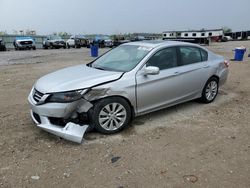 Salvage cars for sale from Copart Kansas City, KS: 2013 Honda Accord EXL