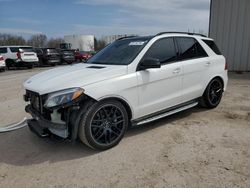 Salvage cars for sale at Central Square, NY auction: 2018 Mercedes-Benz GLE 63 AMG 4matic