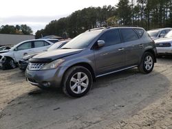 Salvage cars for sale from Copart Seaford, DE: 2007 Nissan Murano SL