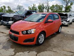 Chevrolet Sonic LT salvage cars for sale: 2013 Chevrolet Sonic LT