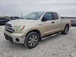 Salvage cars for sale from Copart New Braunfels, TX: 2010 Toyota Tundra Double Cab SR5
