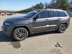 Salvage cars for sale from Copart Brookhaven, NY: 2017 Jeep Grand Cherokee Trailhawk