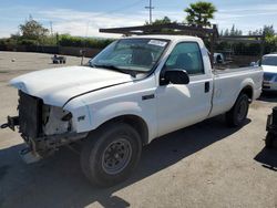 Salvage trucks for sale at San Martin, CA auction: 2000 Ford F250 Super Duty