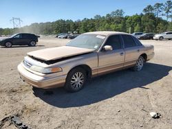 Salvage cars for sale at Greenwell Springs, LA auction: 1996 Ford Crown Victoria