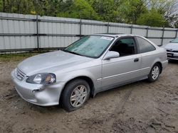 Vehiculos salvage en venta de Copart Hampton, VA: 2000 Honda Civic EX