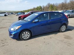 Salvage cars for sale at Brookhaven, NY auction: 2015 Hyundai Accent GS
