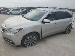 Salvage cars for sale at West Palm Beach, FL auction: 2014 Acura MDX Technology