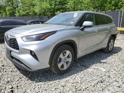 Toyota Highlander salvage cars for sale: 2022 Toyota Highlander L