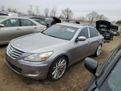 Salvage cars for sale from Copart Elgin, IL: 2009 Hyundai Genesis 3.8L