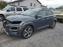 Hyundai Kona Limited salvage cars for sale: 2018 Hyundai Kona Limited