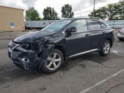 Salvage cars for sale from Copart Moraine, OH: 2015 Lexus RX 350 Base