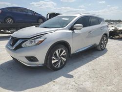 Salvage cars for sale at Arcadia, FL auction: 2017 Nissan Murano S