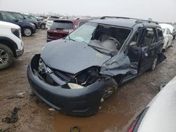 Toyota Sienna CE salvage cars for sale: 2007 Toyota Sienna CE