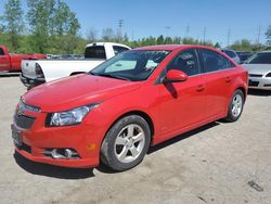 Salvage cars for sale from Copart Bridgeton, MO: 2012 Chevrolet Cruze LT