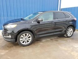 Salvage cars for sale from Copart Houston, TX: 2021 Ford Edge Titanium