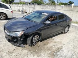 Salvage cars for sale from Copart Opa Locka, FL: 2020 Hyundai Elantra SE