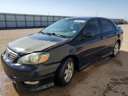 Salvage cars for sale from Copart Amarillo, TX: 2007 Toyota Corolla CE