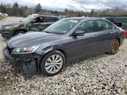 Salvage cars for sale from Copart Candia, NH: 2013 Honda Accord EXL