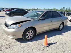 Salvage cars for sale from Copart Houston, TX: 2005 Toyota Camry LE
