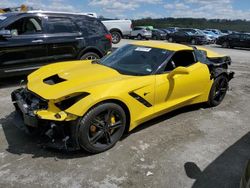 Chevrolet salvage cars for sale: 2017 Chevrolet Corvette Stingray 1LT