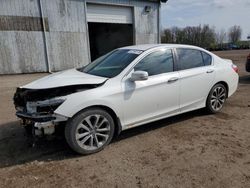 Salvage cars for sale at Davison, MI auction: 2013 Honda Accord Sport