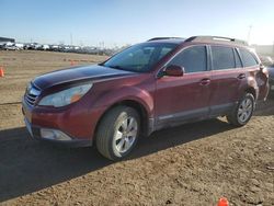 Subaru Outback 3.6r Limited salvage cars for sale: 2011 Subaru Outback 3.6R Limited