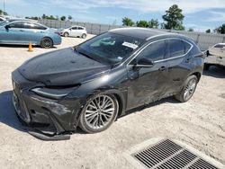 Salvage cars for sale at Houston, TX auction: 2022 Lexus NX 350