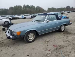 Salvage cars for sale at Mendon, MA auction: 1975 Mercedes-Benz 450SL