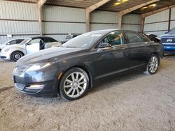Salvage cars for sale at Houston, TX auction: 2015 Lincoln MKZ